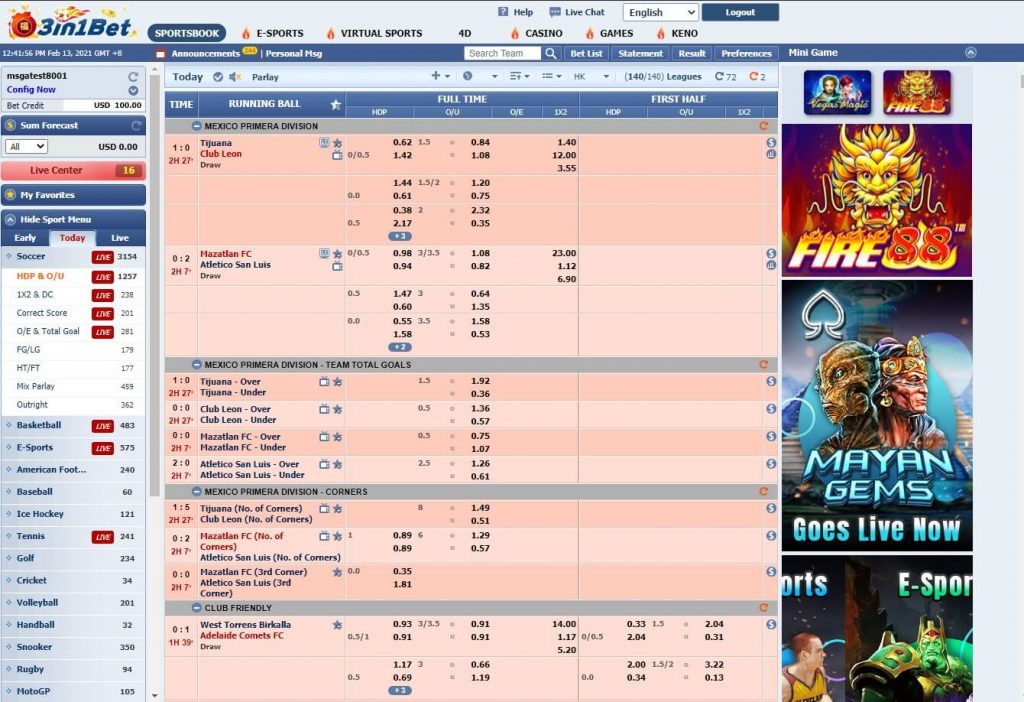 3in1bet - Famous Sportbook in Vietnam