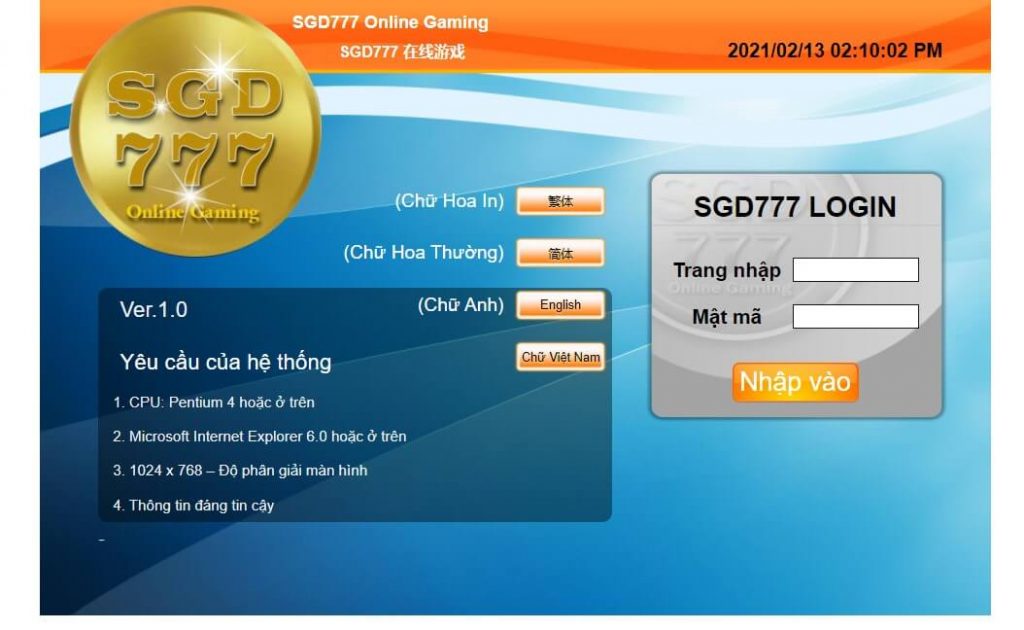 SGD777 - Live Casino đa dạng