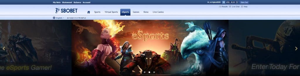 Esport Sbobet